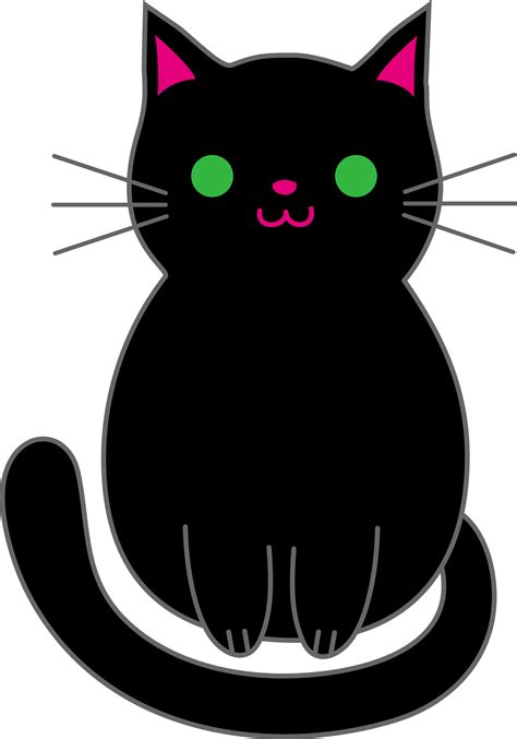 Black Cat Clip Art Free - ClipArt Best