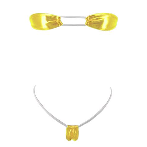 Buy SHERRYLO Teardrop Micro Bikini Mini Thong Bottom Adjustable ...