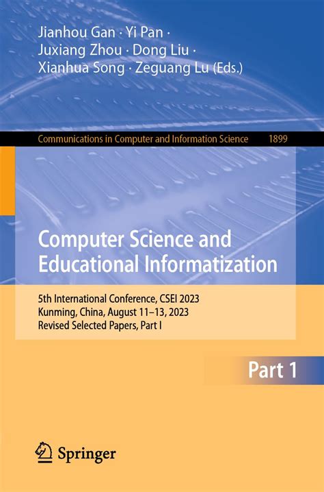 Buy Computer Science and Educational Informatization: 5th International ...