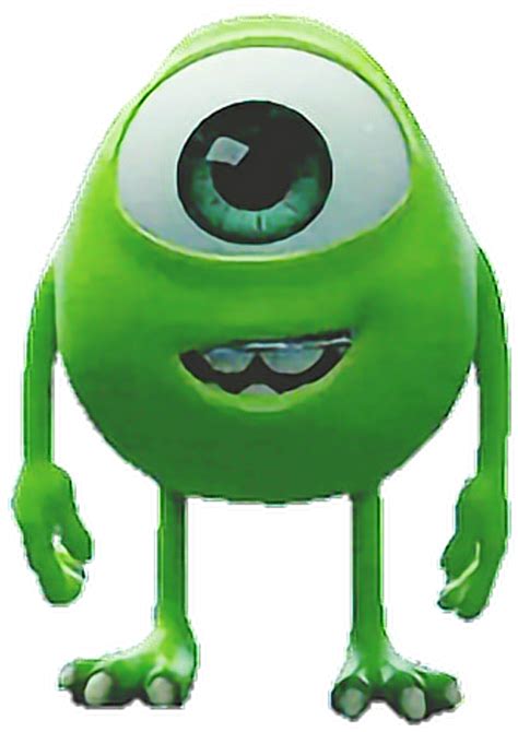 Download Mike Wazowski Standing Pose | Wallpapers.com