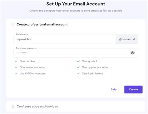 Create an Email Address 的图像结果