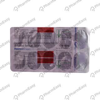 Dapaturn M Forte 5mg Strip Of 10 Tablets: Uses, Side Effects, Price ...
