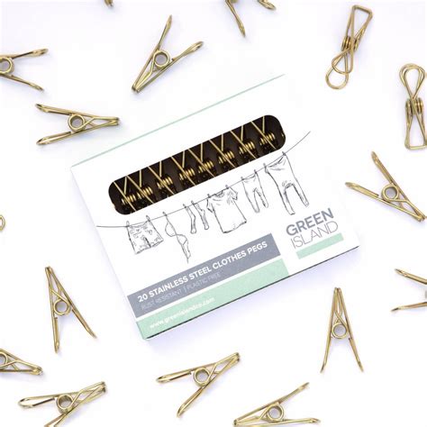 Steel Clothes pegs - The Natural Living Shop