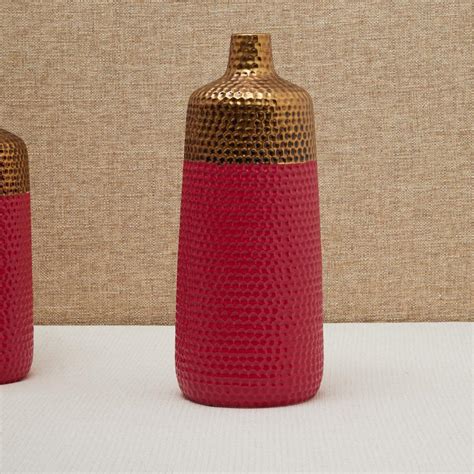 Buy Honeycomb Coloublock Vase from Home Centre at just INR 1399.0