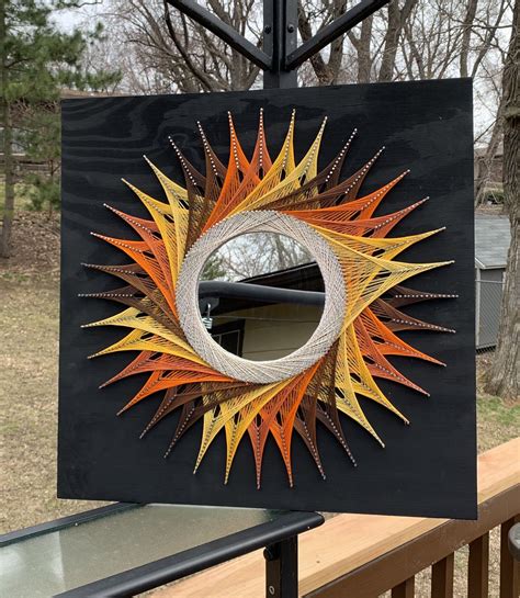 Image result for Mirror String Art Tutorial