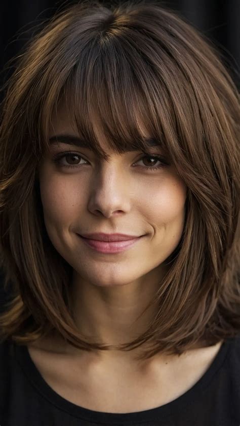 Unveiling Elegance: 15 Layered Shoulder Length Haircuts for Every Hair ...