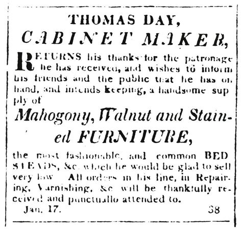 Thomas Day: A Master Craftsman, With Complications : NPR