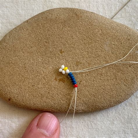 Image result for Beaded Flower String Tutorial