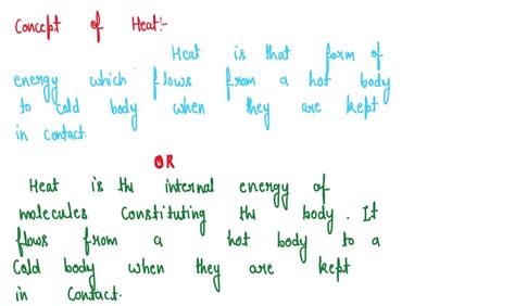 calorimetry chapter important notes class10 icse
