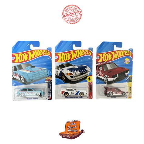 Hot Wheels Mainline (Set of 3) – ’76 Chevy Chevette / Ferrari 365 GTB4 ...