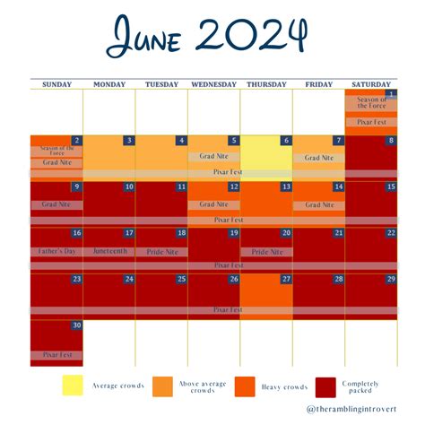 Disneyland 2024 crowd calendar – Artofit