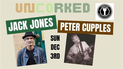 LIVE: Jack Jones & Peter Cupples, Sanctus Brewing Co, Alstonville, 3 ...