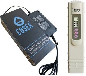 Alkaio by Alkaio Combo Pack of TDS meter and SMPS Best RO Accessories ...