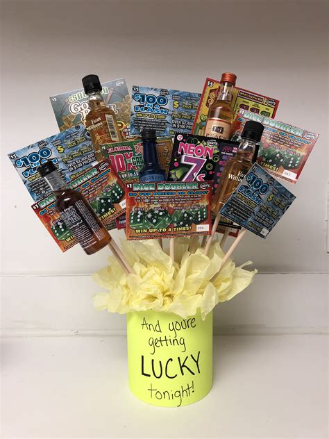 Lottery Ticket Anniversary Bouquet DIY
