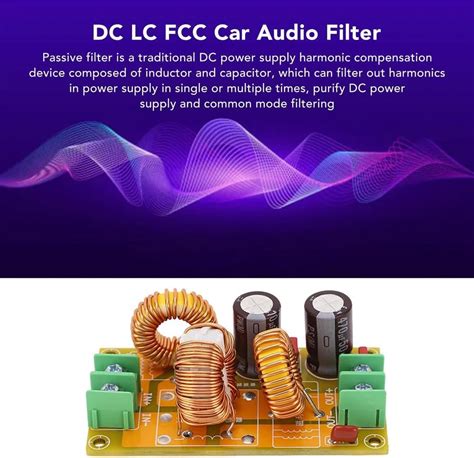 Nuhikap 4A DC LC Filter FCC Car Audio High Frequency India | Ubuy