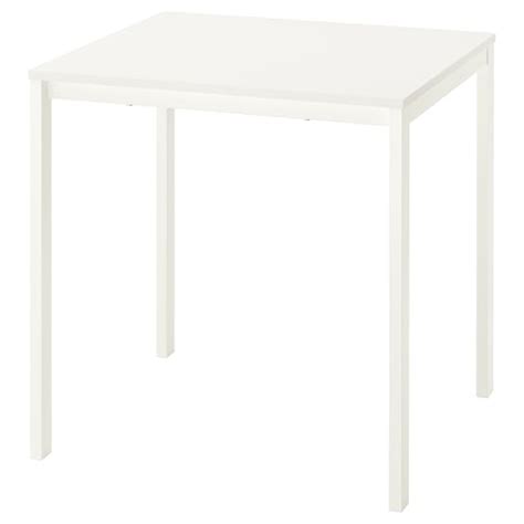 VIHALS table, white/white, 74x74 cm (291/8x291/8") - IKEA