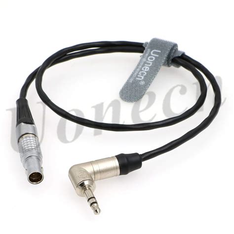 Alexa mini Timecode Cable 5 pin male lemo to right angle 3.5mm TRS ...