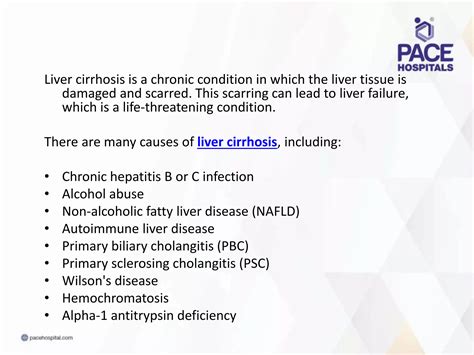 Liver Cirrhosis – Symptoms, Causes, Complications and Prevention | PPTX