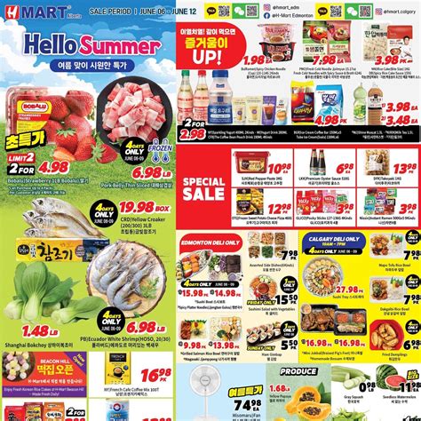 H-Mart Weekly Flyer - Weekly Specials (AB) - Jun 6 – 12 - RedFlagDeals.com