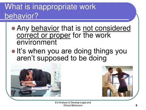 Inappropriate Work Behavior 的图像结果