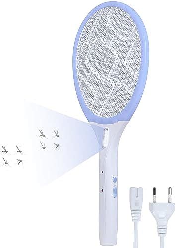 Weird Wolf Rechargeable Electric Fly Swatter Mosquito Racket Bat with ...