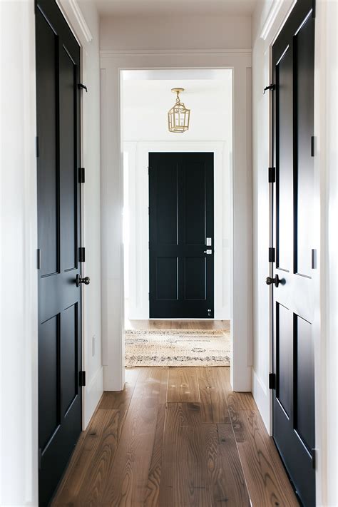 12 Interior Door Paint Colors That Are Not White - Jenna Kate at Home