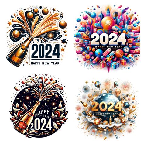 Feliz año nuevo clipart, feliz año nuevo png, año nuevo 2025, paquete ...