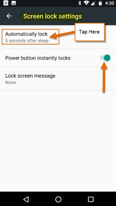 Image result for Lock Screen Time Setting