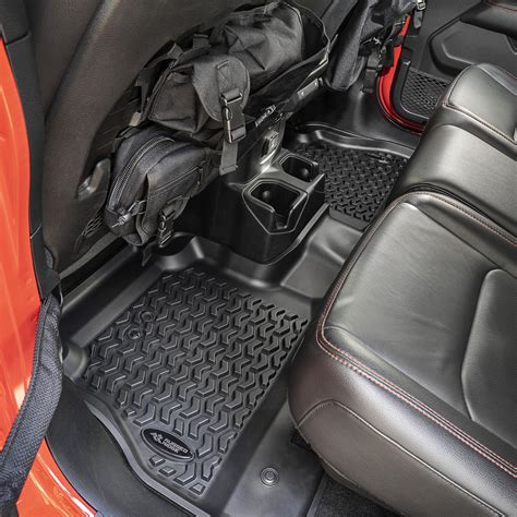 Rugged Ridge Floor Liners for 20-21 Jeep Gladiator JT | Quadratec