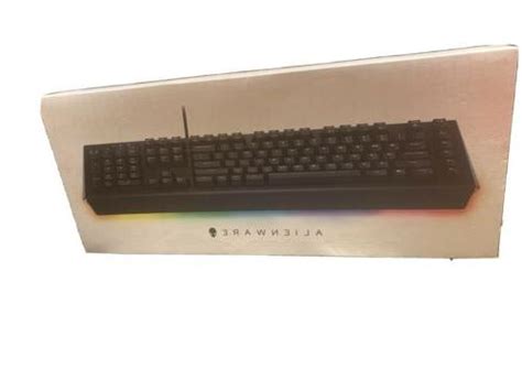 Alienware Advanced Gaming Keyboard AW568 Alienfx RGB Lighting