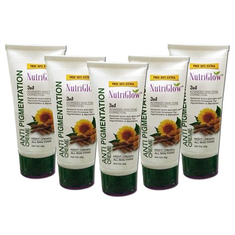 Nutriglow Pack of 5 Anti Pigmentation Face Cream : Amazon.in: Beauty