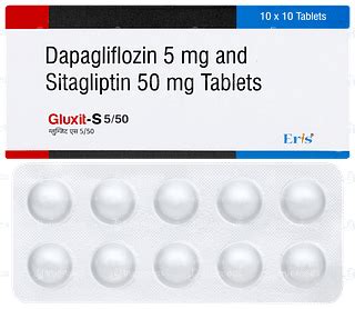 Gluxit S 550 Mg Tablet 10 - Uses, Side Effects, Dosage, Price | Truemeds