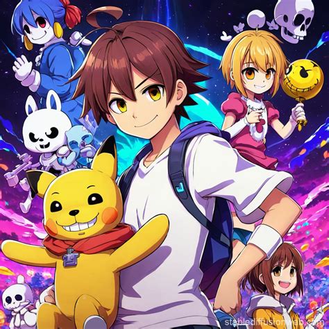 Undertale R34 Neon Game | Stable Diffusion Online