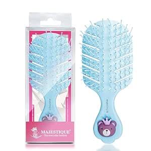 Buy Majestique Mini Hair Brush – Compact Detangling Brush for Baby ...