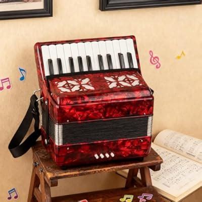 Walfront 22 Key 8 Bass Piano Accordion for Beginners India | Ubuy