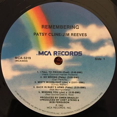 Image result for Remembering Patsy Cline & Jim Reeves