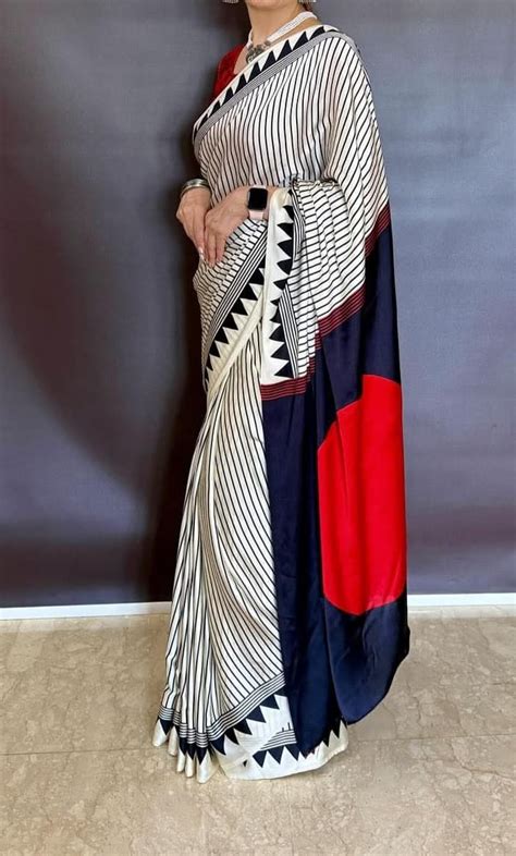 Ajrakh Sarees – heritagelooms