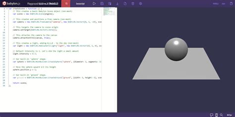 Babylon.js Tutorial Creating Simple Game 的图像结果