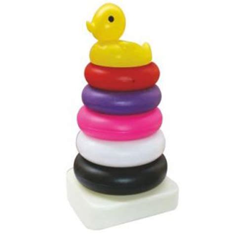 Ratna's Duck Stacking Ring for Kids. Helps Kids recognise Different ...