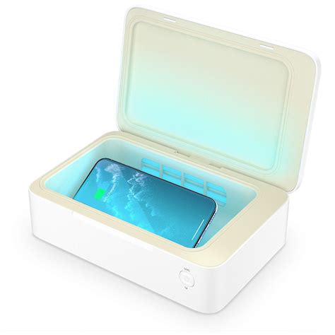 Buy UV Light Steriliser Box Wireless Charger UVC Ultraviolet Germicidal ...