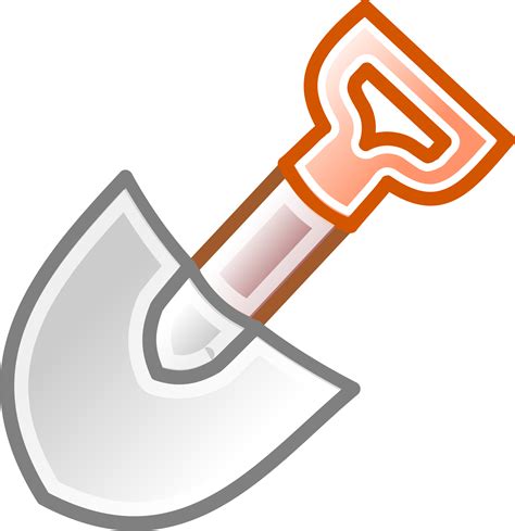 Clipart - shovel icon