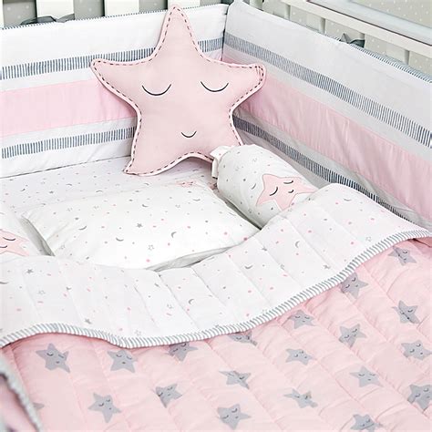 Newborn Organic Crib Bedding Set - Sleepy Star | Masilo Organic Baby