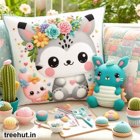 Cute Cartoon Animals Cushion Design Ideas, Cushion Ideas