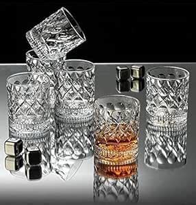 YZM Italian Premium Glassware Drinking Glasses 300 ml Rocks Glasses for ...