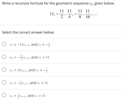 Image result for Recursive Formula