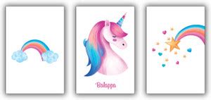 Balappa Magical Unicorn Paintings / Posters for girls / Posters for ...