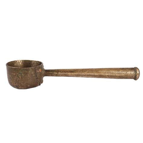 Brass Ladle Old Kitchen Utensil