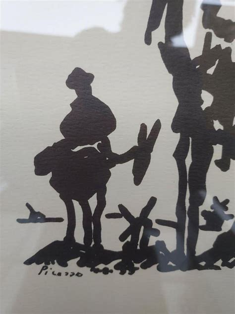 Pablo Picasso - PABLO PICASSO Don quixote lithograph at 1stDibs ...