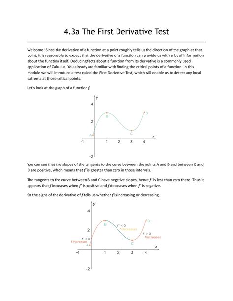 First Derivative Test Calculus 的图像结果