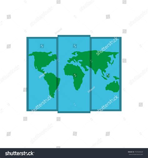 World Map Symbol Stock Vector (Royalty Free) 707694529 | Shutterstock